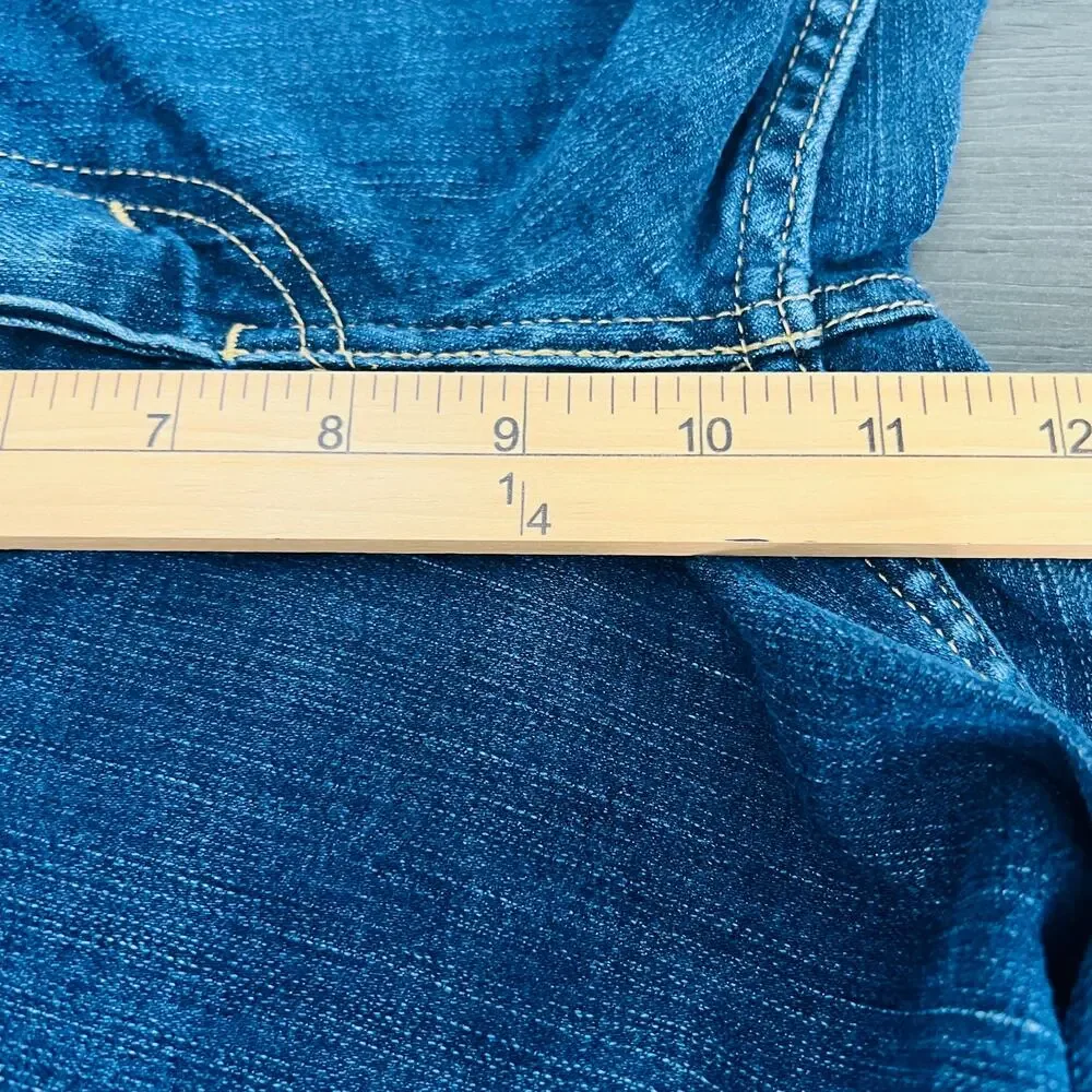 Levi's 514 Jeans Men's Size 34X32 Blue Straight Fit Medium Wash Denim Pants